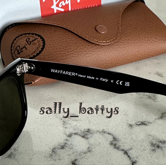 RayBan (Store Display) Wayfarer Blue Mirror RB2140 - Picture 8 of 17